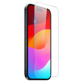 NORTHJO iPhone 17 2-i-1 Beskyttelsessett m. Fleksibelt Plast Deksel & Herdet Skjermbeskyttelsesglass - Gjennomsiktig