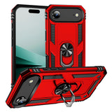 EIDERWOOD iPhone Air Hybrid Håndverker Deksel m. Kickstand - Rød
