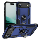 EIDERWOOD iPhone Air Hybrid Håndverker Deksel m. Kickstand - Blå