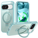 EIDERWOOD Google Pixel 10 / 10 Pro / 9 / 9 Pro Hybrid Deksel med Kickstand - MagSafe Kompatibel - Lys Blå