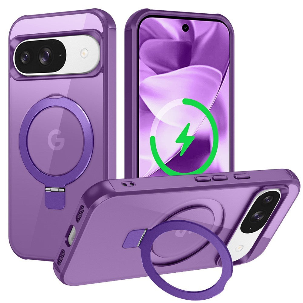 EIDERWOOD Google Pixel 10 / 10 Pro / 9 / 9 Pro Hybrid Deksel med Kickstand - MagSafe Kompatibel - Lilla