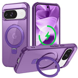EIDERWOOD Google Pixel 10 / 10 Pro / 9 / 9 Pro Hybrid Deksel med Kickstand - MagSafe Kompatibel - Lilla