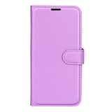 EIDERWOOD Samsung Galaxy A17 (5G) Litchi Kunstskinn Flip Deksel med Lommebok - Lilla