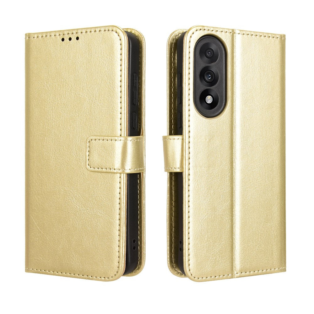 EIDERWOOD OnePlus Nord 5 Kunstskinn Flip Deksel m. Strop - Gull