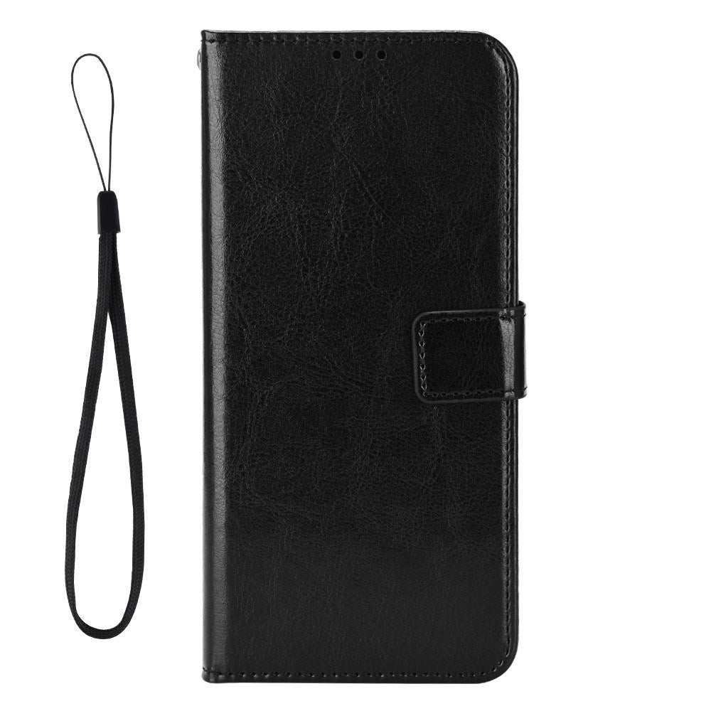 EIDERWOOD OnePlus Nord CE5 Kunstskinn Flip Deksel m. Strop - Svart