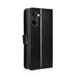 EIDERWOOD OnePlus Nord CE5 Kunstskinn Flip Deksel m. Strop - Svart