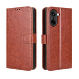 EIDERWOOD OnePlus Nord CE5 Kunstskinn Flip Deksel m. Strop - Brun