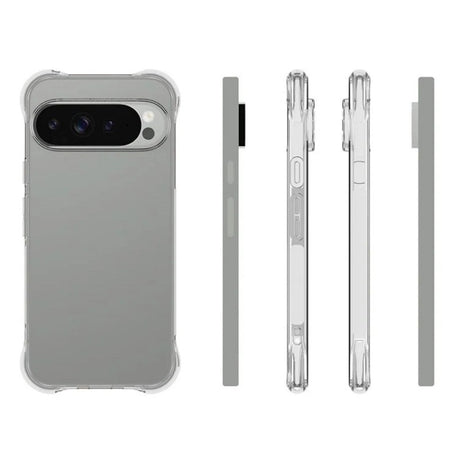 EIDERWOOD Google Pixel 10 Pro XL Plast Deksel m. Støtdempende Hjørner - Gjennomsiktig