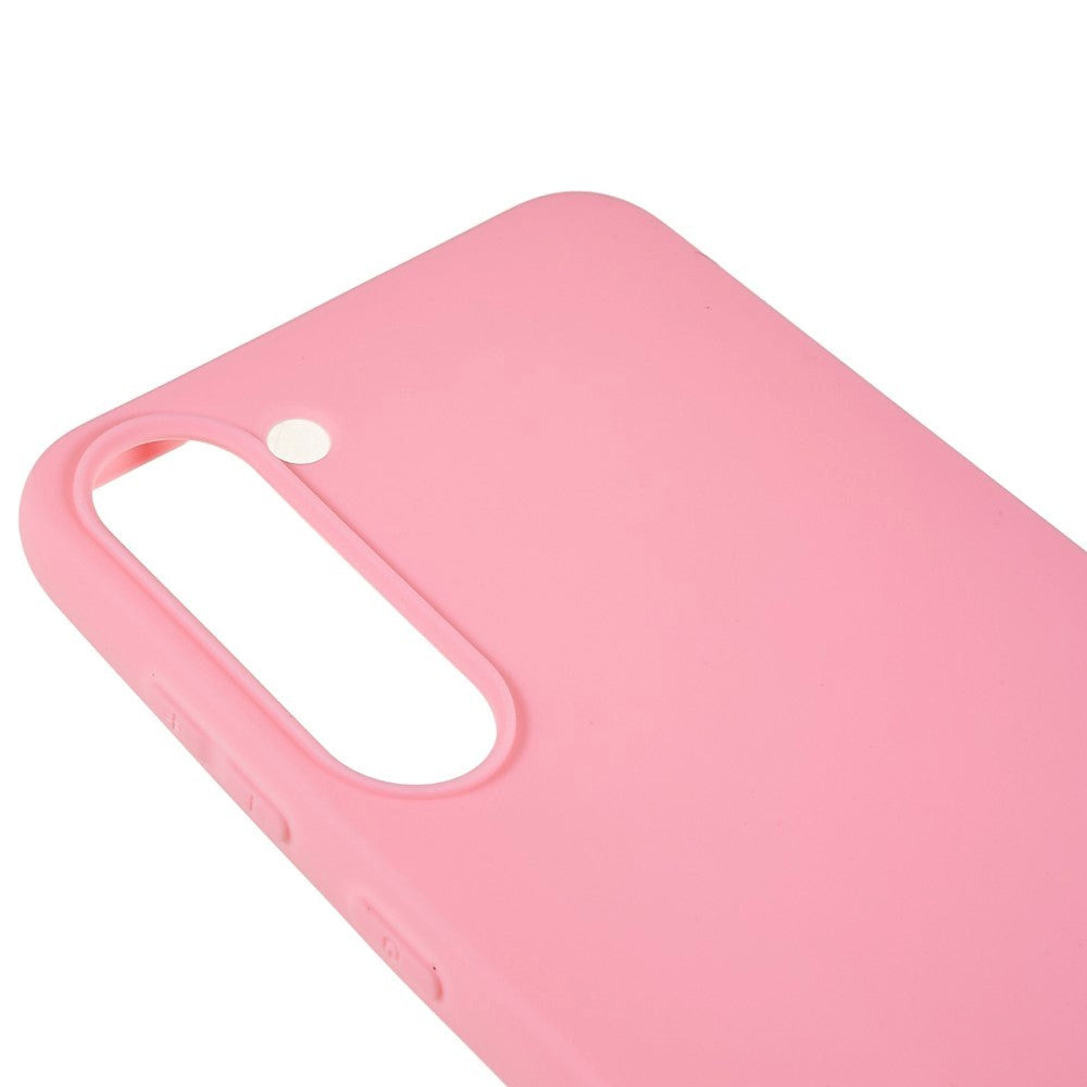 Samsung Galaxy S23 Deksel i Matt Fleksibel Plast  - Rosa