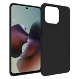 EIDERWOOD Motorola Moto G56 Matt Fleksibelt Plast Deksel - Svart