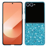 EIDERWOOD Samsung Galaxy Z Flip7 Glitter Deksel - Blå