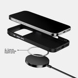 iPhone 18 Pro Max / 17 Pro Max ABEEL Hybrid Deksel - MagSafe Kompatibel - Svart