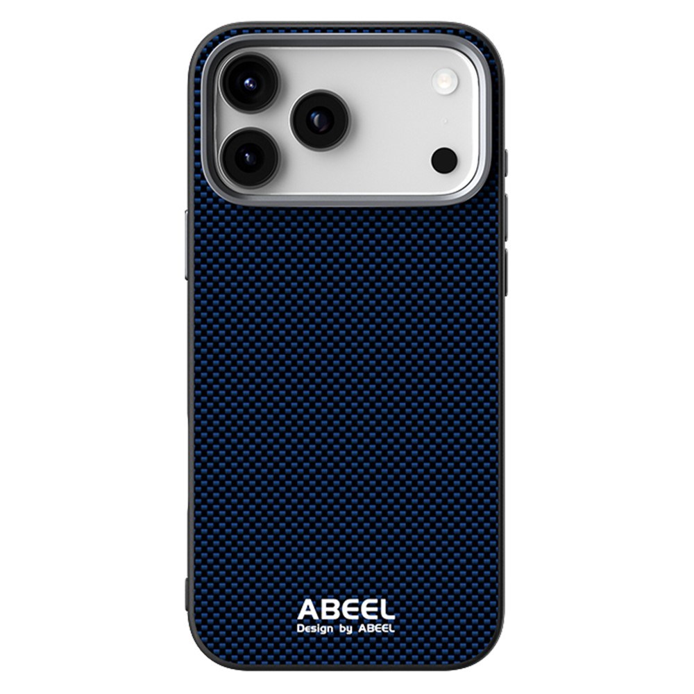 iPhone 18 Pro Max / 17 Pro Max ABEEL Hybrid Deksel - MagSafe Kompatibel - Blå