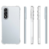 OnePlus Nord 5 Plast Deksel m. Støtdempende Hjørner - Gjennomsiktig