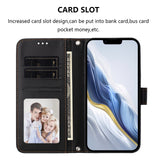 iPhone 18 Pro Max / 17 Pro Max EIDERWOOD Kunstskinn Flip Deksel m. Stropp - Svart