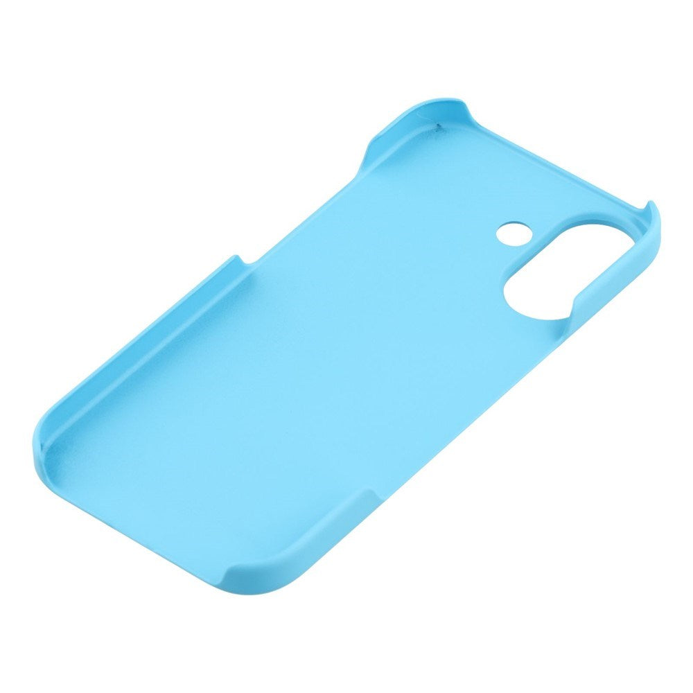 EIDERWOOD iPhone 17 Hard Plast Deksel – Lys Blå