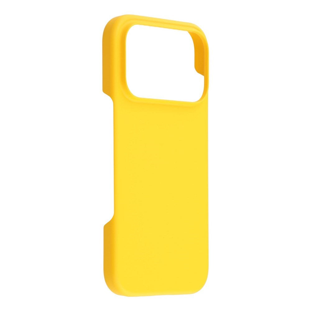 EIDERWOOD iPhone 17 Pro Hard Plast Deksel – Gul