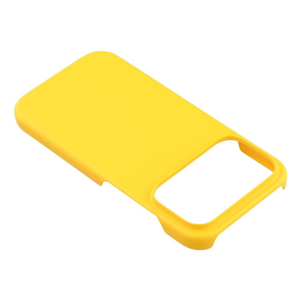 EIDERWOOD iPhone 17 Pro Hard Plast Deksel – Gul