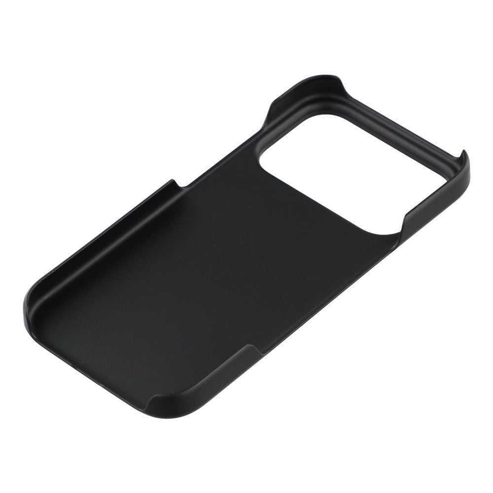 EIDERWOOD iPhone 17 Pro Hard Plast Deksel – Svart