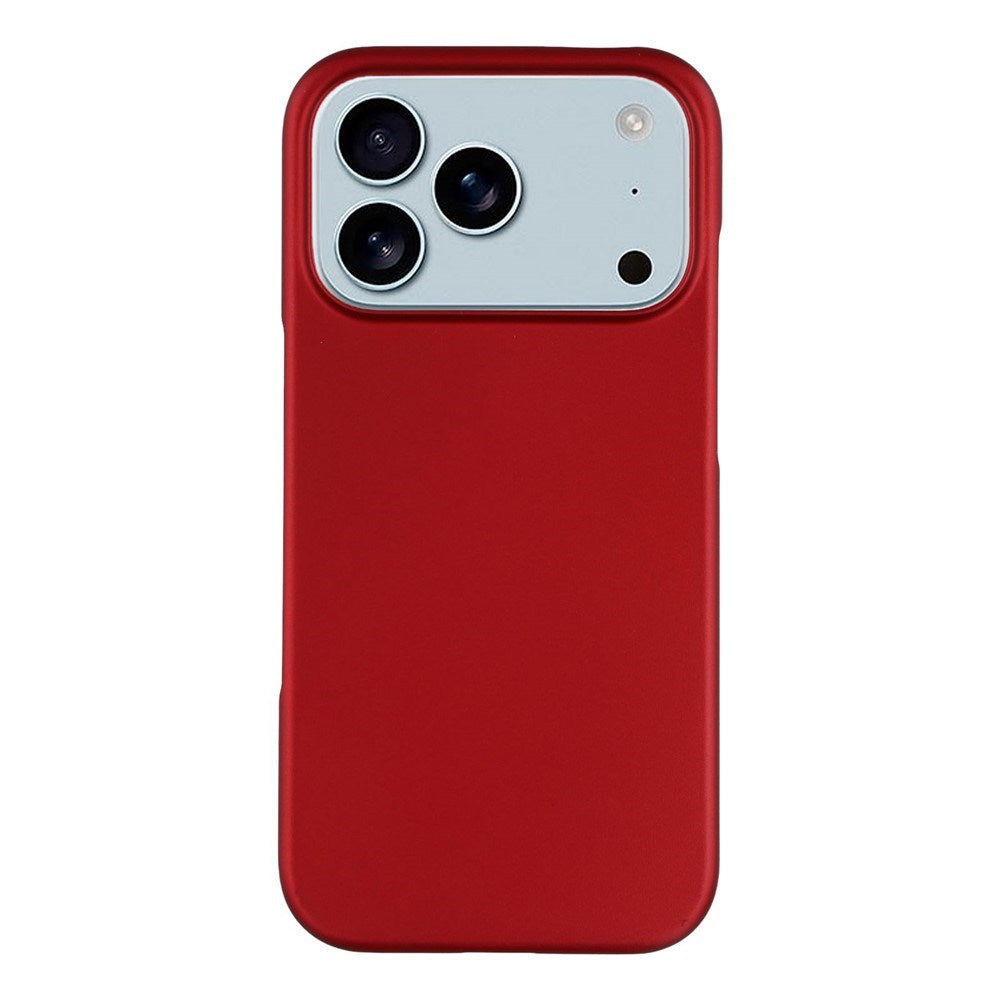 EIDERWOOD iPhone 17 Pro Hard Plast Deksel – Rød