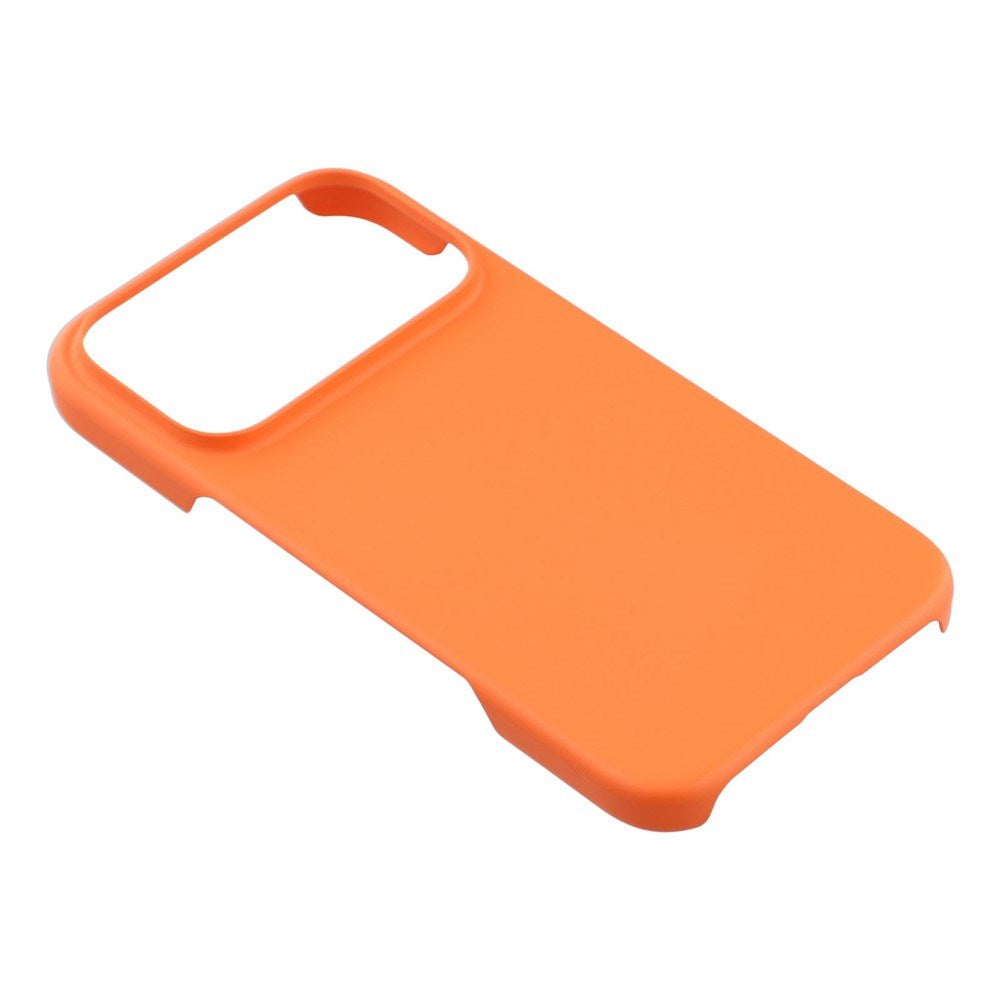 EIDERWOOD iPhone 17 Pro Hard Plast Deksel – Oransje