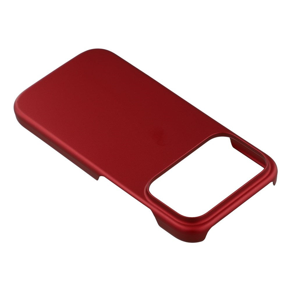 EIDERWOOD iPhone 17 Pro Max Hard Plast Deksel – Rød