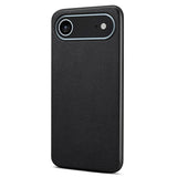 EIDERWOOD iPhone Air Hybrid Plast Deksel med Skinntekstur – Svart