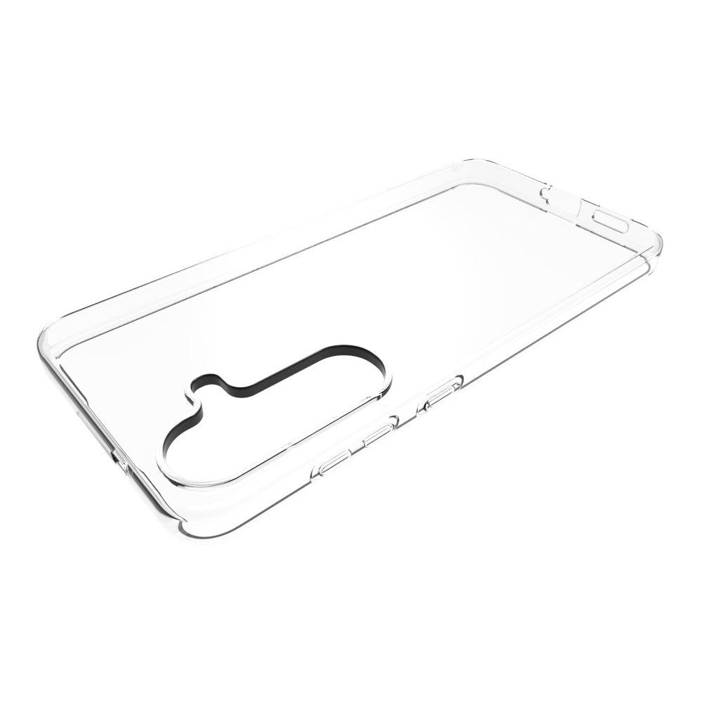 EIDERWOOD Samsung Galaxy S25 FE Fleksibelt Plast Bak Deksel - Gjennomsiktig