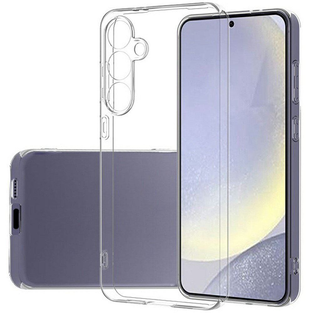 EIDERWOOD Samsung Galaxy S25 FE Fleksibelt Plast Deksel - Gjennomsiktig