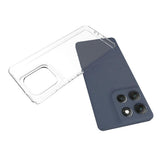 EIDERWOOD Motorola Moto G86 Power Slim Fit Fleksibelt Plast Deksel - Gjennomsiktig