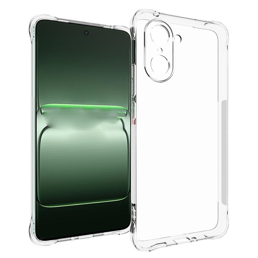 EIDERWOOD OnePlus Nord CE5 Plast Deksel m. Støtdempende Hjørner - Gjennomsiktig
