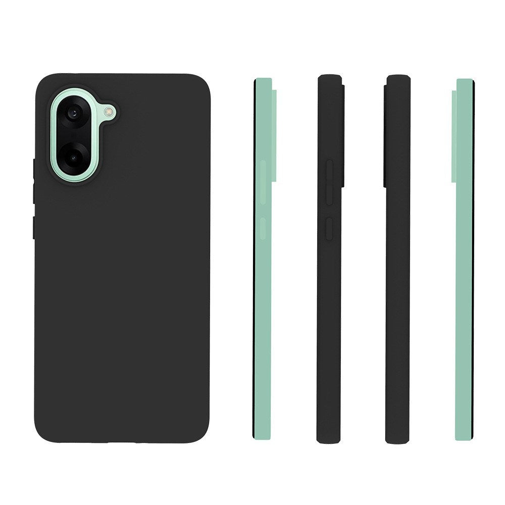 EIDERWOOD OnePlus Nord CE5 Matt Fleksibelt Plast Deksel - Svart