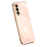 OnePlus Nord 5 Metallisk Plast Deksel - Beige