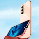 OnePlus Nord 5 Metallisk Plast Deksel - Beige