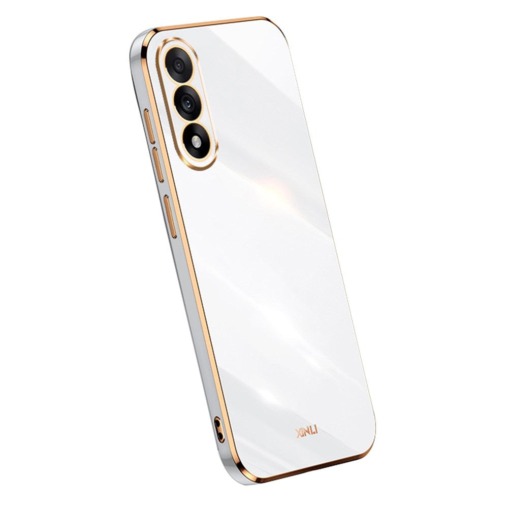 OnePlus Nord 5 Metallisk Plast Deksel - Hvit
