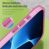 EIDERWOOD iPhone Air Hybrid Plast Deksel – MagSafe Kompatibel – Matt Gjennomsiktig / Rosa