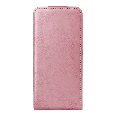 EIDERWOOD Motorola Moto G86 Power Vertikal Kunstskinn Flip Deksel m. Kortholder & Ståfunksjon - Rosegull