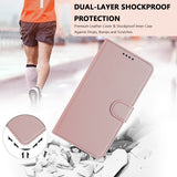 Nothing CMF Phone 2 Pro EIDERWOOD Kunstlær Flip Deksel m. Kortholder - Rose Gold