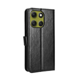 EIDERWOOD Motorola Moto G86 Power Kunstskinn Flip Deksel med Kortholder & Ståfunksjon - Svart