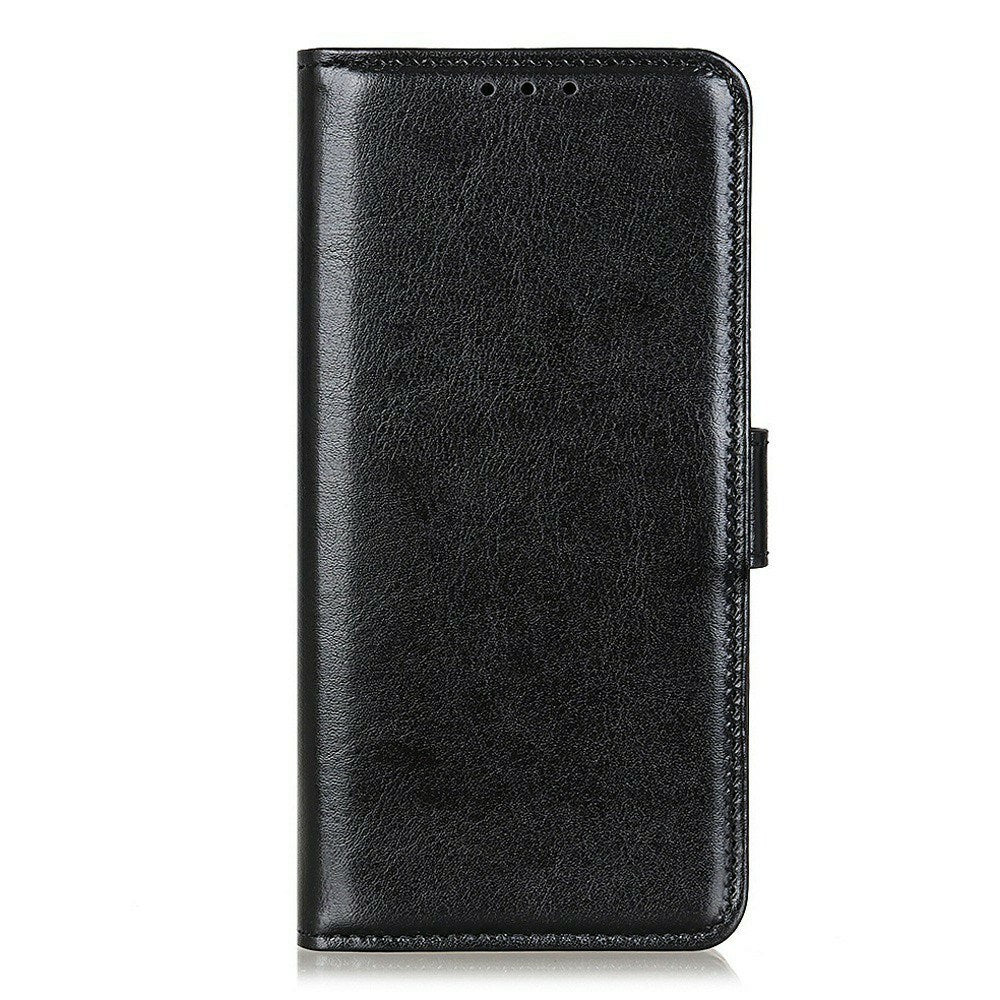 EIDERWOOD Motorola Moto G56 Kunstskinn Flip Deksel m. Kortholder & Ståfunksjon - Svart