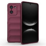 EIDERWOOD OnePlus Nord CE5 Fleksibelt Plast Deksel - Mørkrød