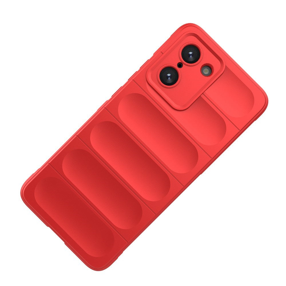 EIDERWOOD OnePlus Nord CE5 Fleksibelt Plast Deksel - Rød