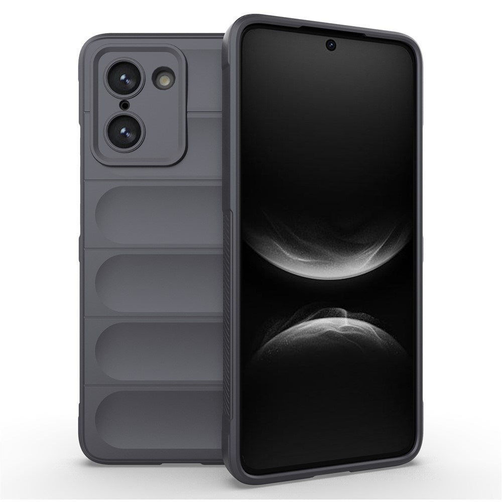EIDERWOOD OnePlus Nord CE5 Fleksibelt Plast Deksel - Grå