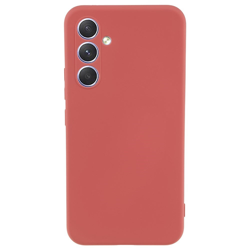 EIDERWOOD Samsung Galaxy S25 FE Fôret Fleksibelt Plast Deksel - Korallrød