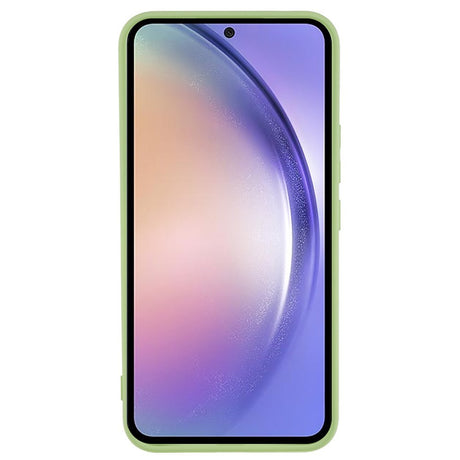EIDERWOOD Samsung Galaxy S25 FE Fôret Fleksibelt Plast Deksel - Lys Grønn