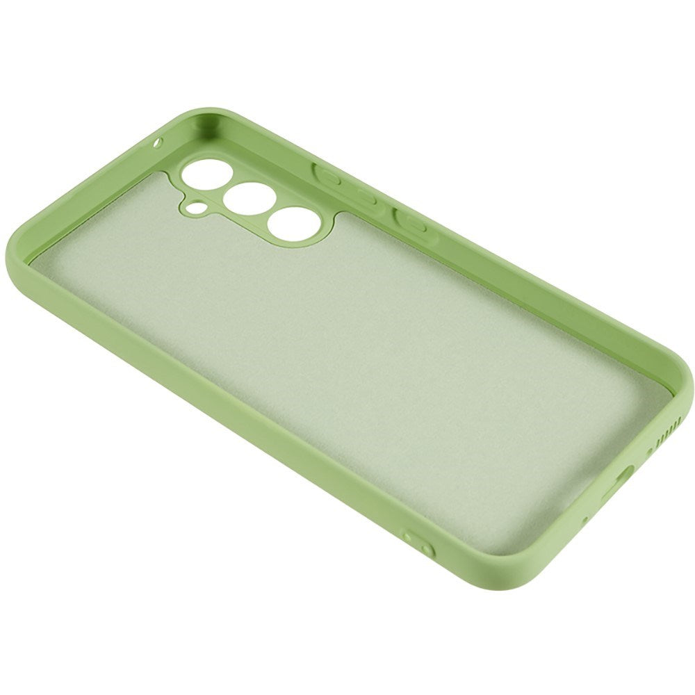 EIDERWOOD Samsung Galaxy S25 FE Fôret Fleksibelt Plast Deksel - Lys Grønn