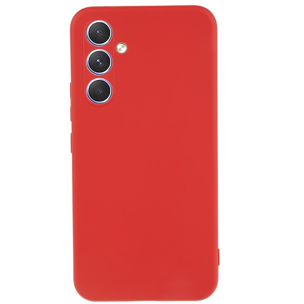 EIDERWOOD Samsung Galaxy S25 FE Fôret Fleksibelt Plast Deksel - Rød