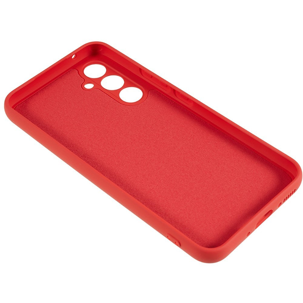 EIDERWOOD Samsung Galaxy S25 FE Fôret Fleksibelt Plast Deksel - Rød