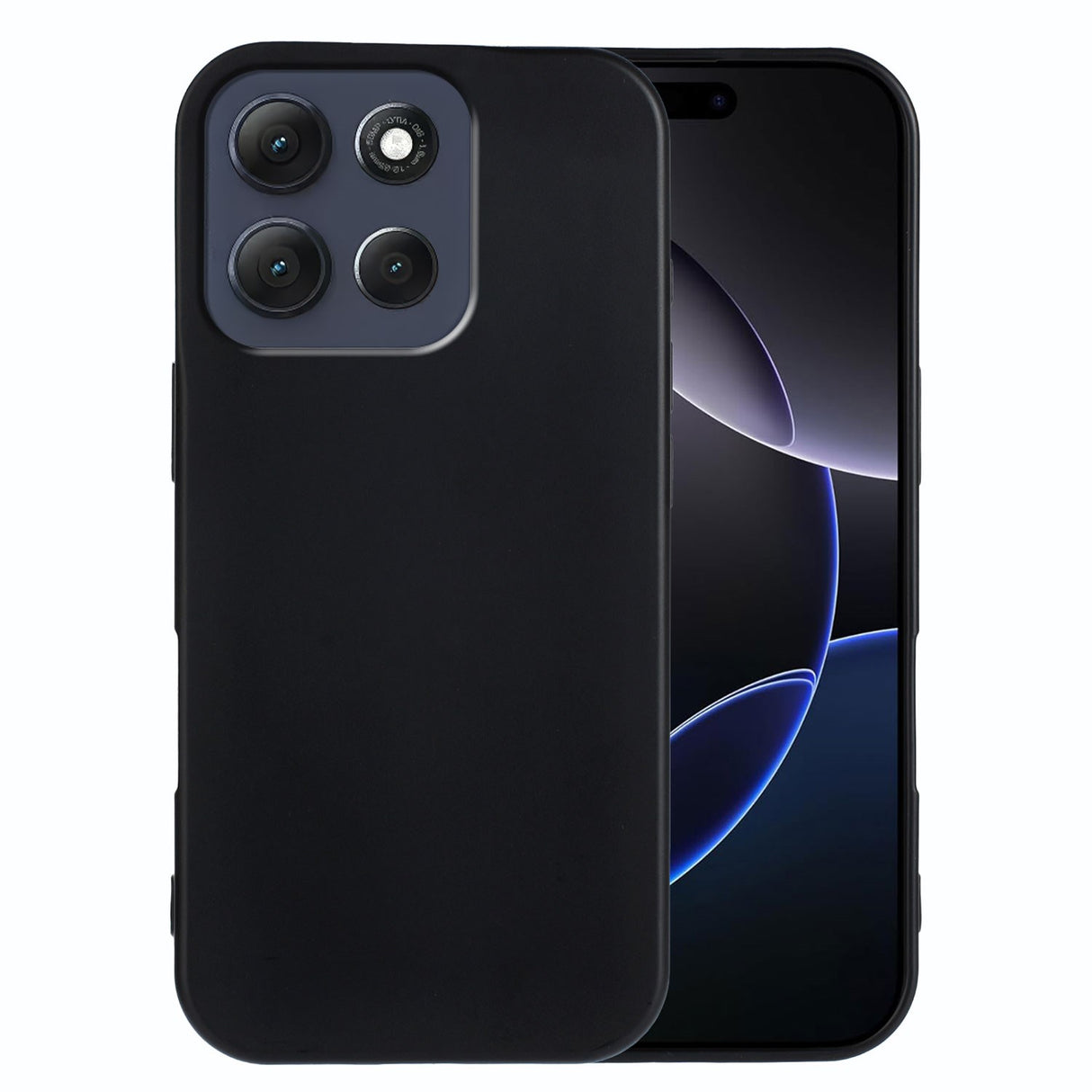 EIDERWOOD Motorola Moto G86 / G86 Power Fleksibelt Plast Deksel - Svart