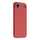 EIDERWOOD iPhone Air Fôret Fleksibelt Plast Deksel - Mørkrød